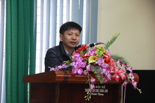150 suất học bổng Grobest Việt Nam đến với học sinh nghèo vượt khó Thanh Hóa - 1 Ông Trần Quốc Việt, Đại diện Cty TNHH Grobest tại Thanh Hóa mong muốn phần quà nhỏ này sẽ là động lực để các em cố gắng học tập tốt hơn nữa