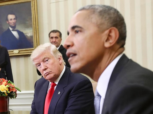 Tổng thống Trump cáo buộc ông Obama “nghe lén” điện thoại khi tranh cử - 1
Tổng thống Mỹ Donald Trump (trái) và cựu Tổng thống Barack Obama. (Ảnh: Getty)