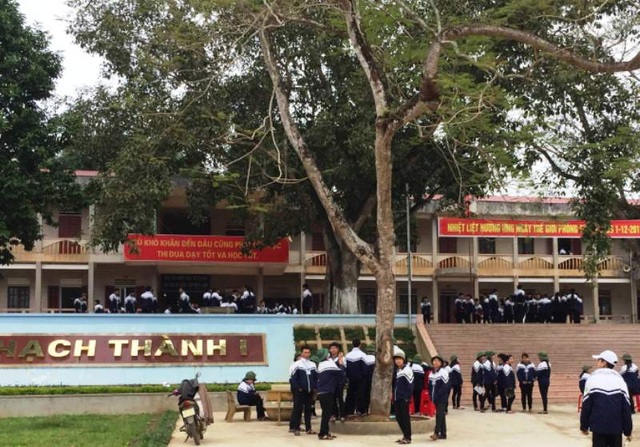 Thanh Hóa: Đầu tư hơn 71 tỷ đồng nâng cấp 7 trường THPT để đạt chuẩn quốc gia - 1 Trường THPT Thạch Thành 1, huyện Thạch Thành được đầu tư trong đợt này