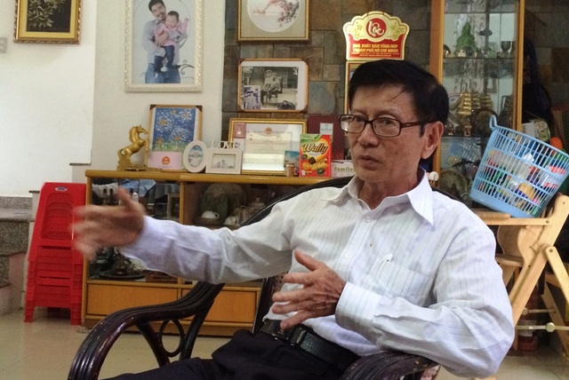 TS Võ Kim Cương – nguyên Phó kiến trúc sư trưởng TPHCM (ảnh: Quốc Anh)