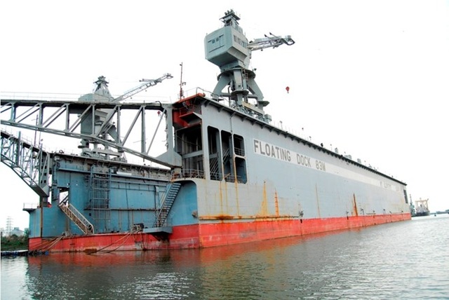 Vinalines rao bán công ty trông ụ nổi 83M sau 9 năm tiêu tốn cả "núi" tiền - 1 Sau khi bán thành công ụ nổi 83M với giá trị 38,5 tỷ đồng hồi năm ngoái, Vinalines Shipyard chỉ còn 2 nhân sự, không còn tài sản để hoạt động