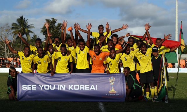 Vanuatu giống đối thủ nào của U20 Việt Nam tại World Cup? - 1 U20 Vanuatu đứng nhì vòng loại khu vực châu Đại Dương