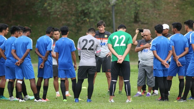 Malaysia mang 18 cầu thủ sang đá giao hữu với U22 Việt Nam - 1 U22 Malaysia