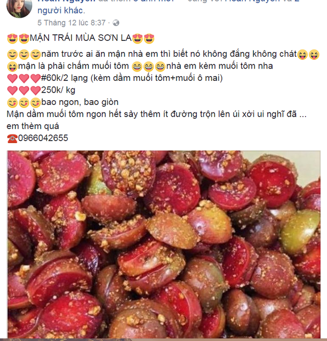 Mận trái mùa giá "chát", chị em công sở vẫn tranh nhau mua - 2 Chỉ thêm muối tôm và được cắt gọt, giá mận đã tăng gần gấp đôi