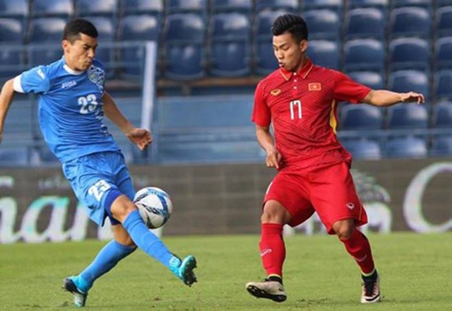 Công Phượng ghi bàn, U23 Việt Nam vẫn bại trận trước Uzbekistan - 3
Văn Thanh thi đấu khá năng nổ trước U23 Uzbekistan