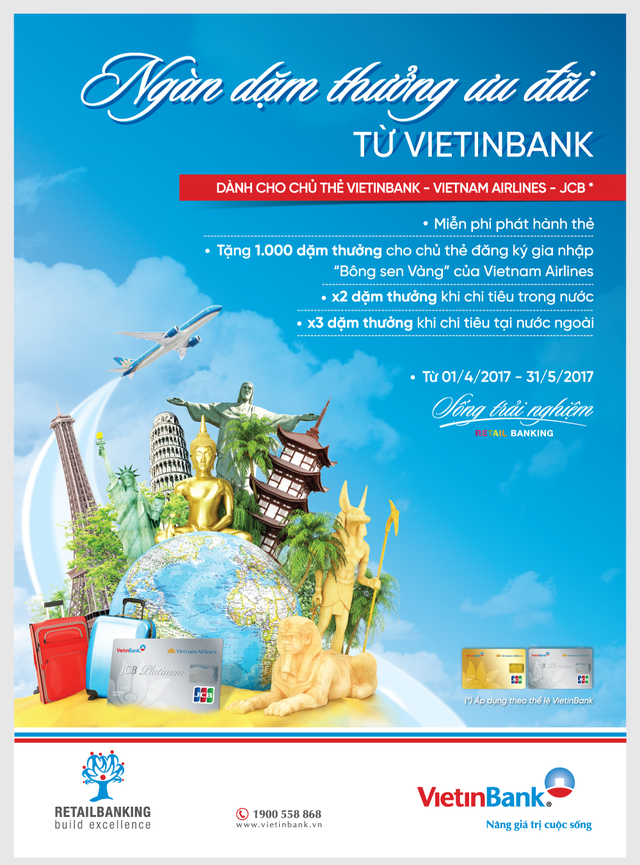 “Ngàn dặm thưởng cùng thẻ VietinBank” - 1 “Ngàn dặm thưởng cùng thẻ VietinBank” - 1