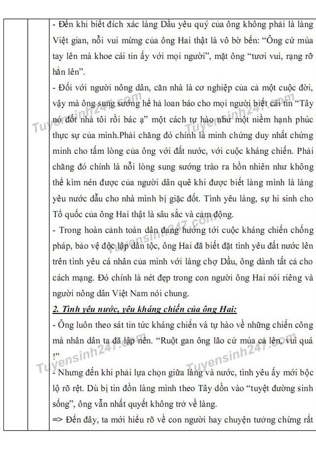 Gợi ý giải đề thi môn Văn vào khối 10 chuyên ĐH Sư phạm Hà Nội - 8 Gợi ý giải đề thi môn Văn vào khối 10 chuyên ĐH Sư phạm Hà Nội - 8