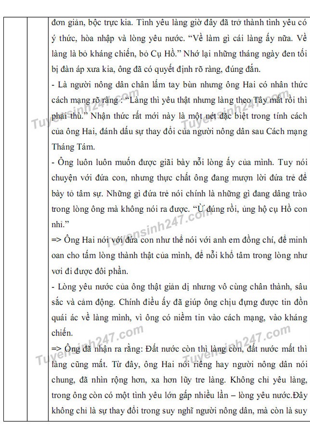 Gợi ý giải đề thi môn Văn vào khối 10 chuyên ĐH Sư phạm Hà Nội - 9 Gợi ý giải đề thi môn Văn vào khối 10 chuyên ĐH Sư phạm Hà Nội - 9