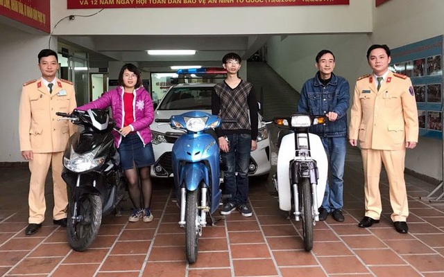 Từ Cao Bằng xuống Hà Nội nhận lại xe mất cắp 11 năm trước - 1 Các nạn nhân không trình báo công an khi bị mất trộm vì không nghĩ có thể tìm lại được tài sản.