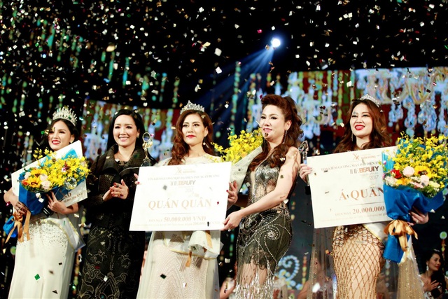 Dàn sao hội tụ trong đêm chung kết The Beauty 2017 - 1 Lương Thị Huyền Anh xuất sắc đăng quang quán quân