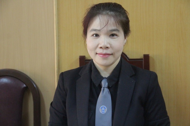 Đại án VNCB: Nhân viên ngân hàng BIDV cũng kêu oan - 1 Luật sư Lê Nguyễn Quỳnh Thi, người bào chữa cho bị cáo Hoàng Long Hà