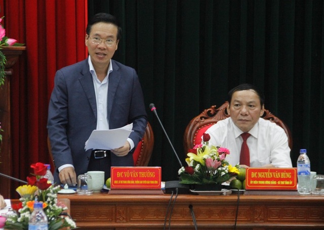 Trưởng Ban Tuyên giáo Trung ương: Làm sao tạo sự đồng thuận trong xã hội? - 2 Ông Võ Văn Thưởng yêu cầu Đảng bộ tỉnh chủ động đưa Nghị quyết của Đảng vào cuộc sống