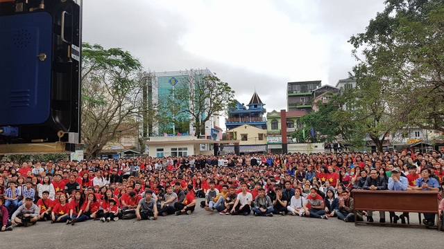 Sinh viên “tiếp lửa” cho đội tuyển U23 Việt Nam - 1 Sinh viên “tiếp lửa” cho đội tuyển U23 Việt Nam - 1