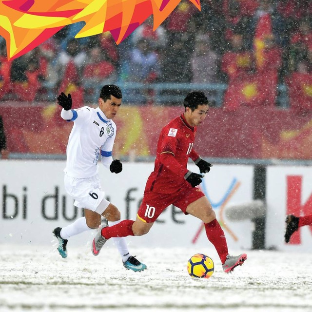 Người hâm mộ châu Á xem U23 Việt Nam như những người hùng - 1 U23 Việt Nam chiếm trọn cảm tình từ CĐV châu Á