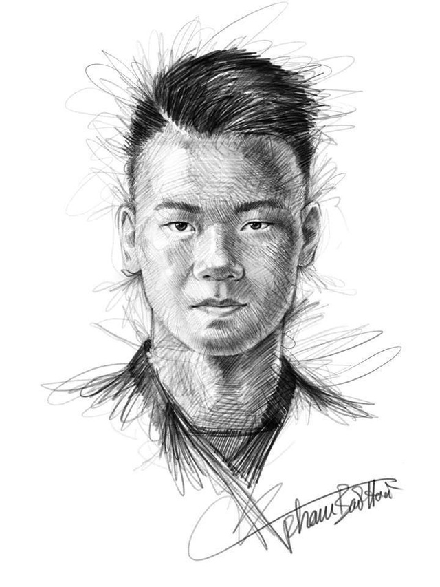 Ngắm bộ ký họa dàn tuyển thủ U23 Việt Nam cực "chất" - 13 Ngắm bộ ký họa dàn tuyển thủ U23 Việt Nam cực "chất" - 13