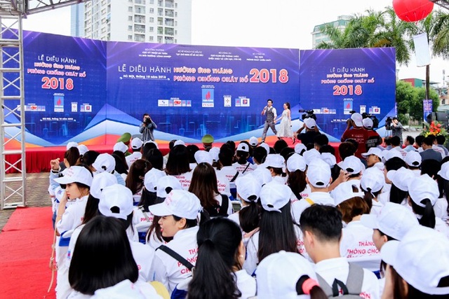 Khai mạc đạp xe diễu hành 2018 - 4 Các bạn trẻ rất hào hứng tham gia chương trình