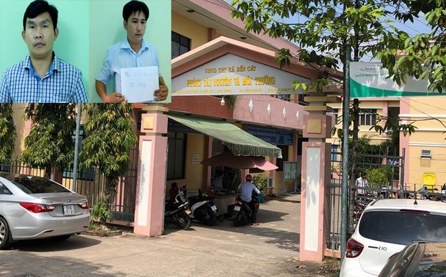 Vụ nguyên Bí thư thị xã Bến Cát bị khởi tố: Bắt thêm nguyên Phó Chủ tịch xã - 2 Ông Lê Hoài Linh (SN 1982, giám đốc Chi nhánh Văn phòng đăng ký đất đai thị xã Bến Cát) và Nguyễn Thành Luân (SN 1986, cán bộ đo đạc thuộc Chi nhánh Văn phòng đăng ký đất đai thị xã Bến Cát) đã bị bắt vào chiều 12/10.