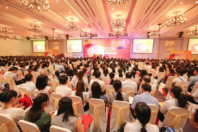 Làm thế nào để tận dụng công nghệ trong giáo dục? - 3
Hội nghị VUS TESOL 2018 vừa qua tại TP.HCM với hơn 2.700 người tham dự