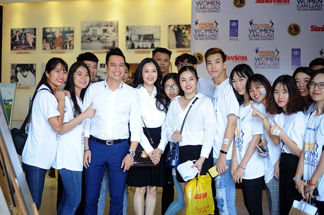 Cuộc thi “Phụ nữ có thể lãnh đạo” dành cho SV đã bắt đầu vòng chung kết khu vực - 2 Đồng hành với cuộc thi có nhiều gương mặt nghệ sĩ nổi tiếng