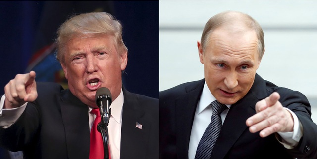 Tổng thống Trump tuyên bố rút Mỹ khỏi hiệp ước hạt nhân với Nga - 1 Tổng thống Donald Trump và Tổng thống Putin (Ảnh: Reuters)