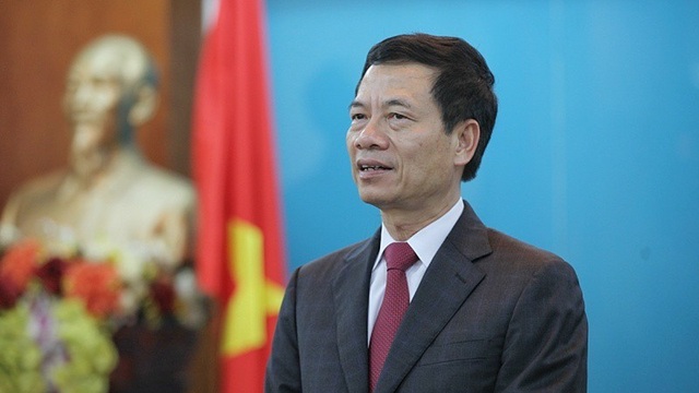 Ông Nguyễn Mạnh Hùng hiện giữ chức quyền Bộ trưởng Bộ Thông tin và Truyền thông
