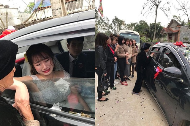 Rơi nước mắt với khoảnh khắc cô dâu bịn rịn chia tay người thân trong đám cưới - 2 Rơi nước mắt với khoảnh khắc cô dâu bịn rịn chia tay người thân trong đám cưới - 2