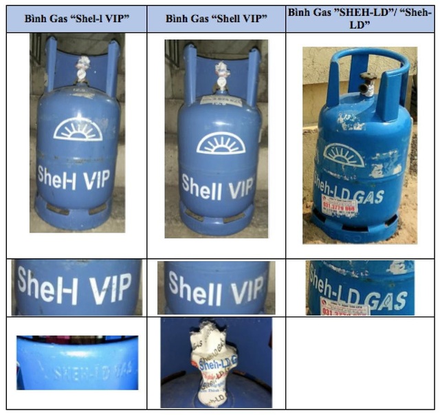 Dấu hiệu xâm phạm quyền đối với nhãn hiệu Shell và an toàn sản phẩm - 2 Dấu hiệu xâm phạm quyền đối với nhãn hiệu Shell và an toàn sản phẩm - 2