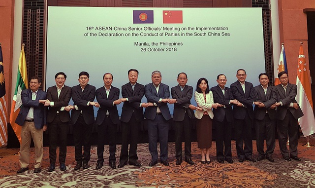 Các quan chức Cấp cao (SOM) ASEAN-Trung Quốc đã tổ chức cuộc họp lần thứ 16 về thực hiện Tuyên bố DOC tại Philippines
