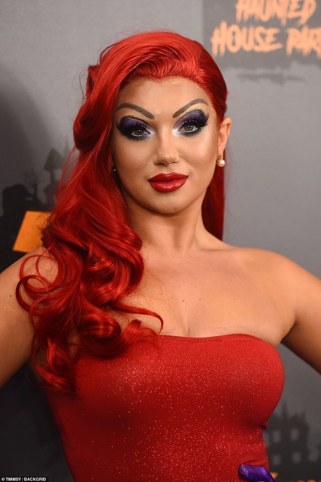 Dàn sao quyến rũ đón Halloween - 5
Alexandra Cane hóa thân thành Jessica Rabbit