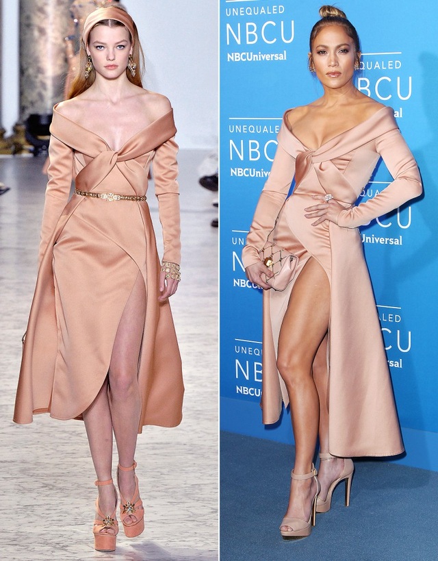 Khi sao diện hàng hiệu đẹp hơn cả người mẫu - 24
JENNIFER LOPEZ trong trang phục của ELIE SAAB