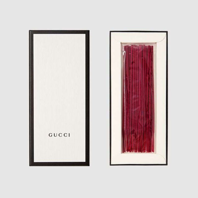 Hộp nhang Gucci gồm 25 cây có giá hơn 1,6 triệu đồng. (Nguồn: Gucci)