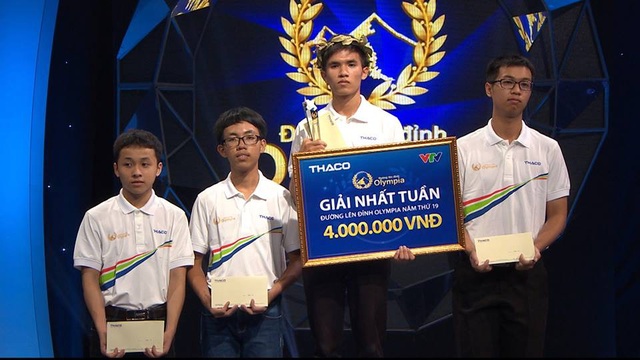Nam sinh Nam Định được 100 điểm Khởi động, giành vé thi Tháng Olympia - 1 Trần Công Lập giành vòng nguyệt quế cuộc thi Tuần 3 Tháng 2 Quý 1