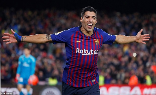 Những khoảnh khắc Luis Suarez nhấn chìm Real Madrid ở Nou Camp - 12
Luis Suarez đã có cú hattrick ấn tượng vào lưới Real Madrid