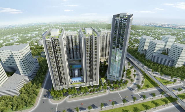 Thăng Long Capital: Đi đầu xu hướng “mua nhà nhìn tương lai” - 2
Thăng Long Capital có chiều cao 35 tầng với 540 căn hộ chất lượng