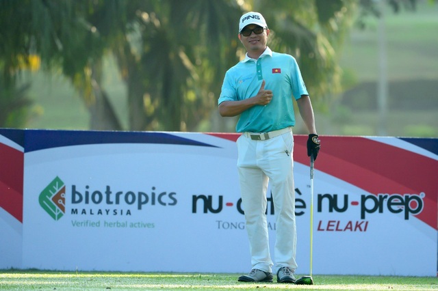 Đội tuyển Golf Việt Nam bảo vệ thành công vị trí số 1 giải WAGC thế giới - 4 Gôn thủ Nguyễn Văn Long thi đấu tự tin và hòa đồng tại bảng B