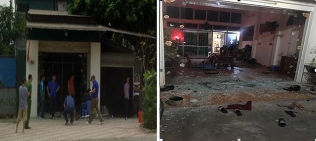 Diễn biến mới nhất vụ "vãi đạn bị sắt" tại Hòa Bình - 1 CQĐT khám nghiệm hiện trường vụ việc