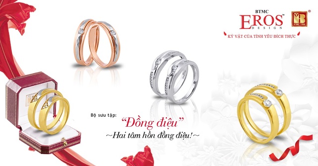 Giúp các cô dâu chú rể chọn được cặp nhẫn cưới ưng ý - Ảnh 1. Giúp các cô dâu chú rể chọn được cặp nhẫn cưới ưng ý - Ảnh 1.