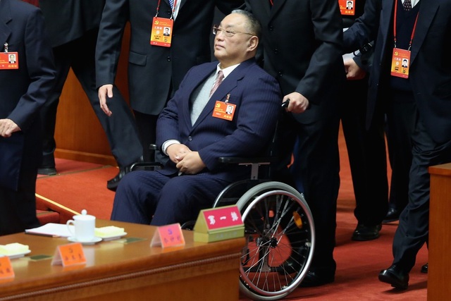 Con trai ông Đặng Tiểu Bình: “Trung Quốc nên biết mình đang ở đâu” - 1 Ông Đặng Phác Phương, con trai cố lãnh đạo Đặng Tiểu Bình, dự đại hội đảng Cộng sản Trung Quốc tại Bắc Kinh năm 2012. (Ảnh: Getty)