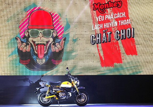 Honda đưa Super Cub, Monkey về Việt Nam, giá từ 84,9 triệu đồng - 4 Honda Monkey 125 dùng phanh đĩa cả trước/sau
