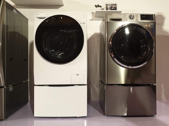 LG ra mắt máy giặt lồng đôi TWINWash có khả năng kết nối smartphone - 1 LG TWINWash