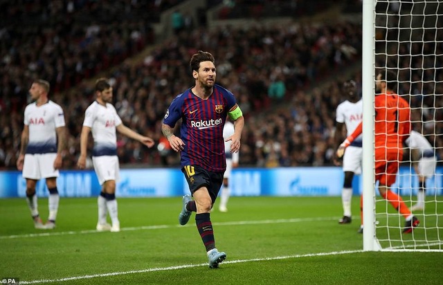 Tottenham 2-4 Barcelona: Messi rực sáng - 27 Tottenham 2-4 Barcelona: Messi rực sáng - 27