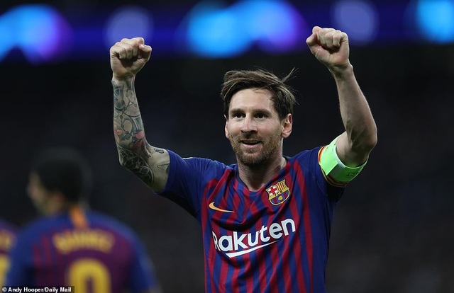 Tottenham 2-4 Barcelona: Messi rực sáng - 13
Messi nâng tỷ số lên 3-1 cho Barcelona ở phút 57