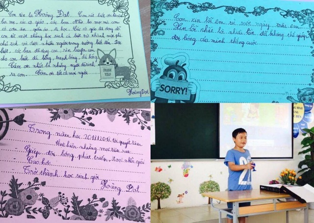 Cảm xúc mạnh từ những buổi họp phụ huynh "yêu thương át tiền bạc" - 1 Cảm ơn /Xin lỗi/ Mục tiêu của con trẻ là những điều bố mẹ lớp 5A2, Trường tiểu học Đô thị Sài Đồng, Hà Nội nhận được trong buổi họp phụ huynh