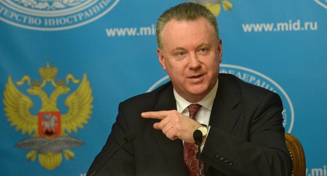 Nga nói Mỹ cung cấp hàng chục nghìn vũ khí sát thương cho Ukraine - 1 Ông Alexander Lukashevich, Đại sứ thường trực của Nga tại Tổ chức An ninh và Hợp tác châu Âu (OSCE) (Ảnh: Sputnik)