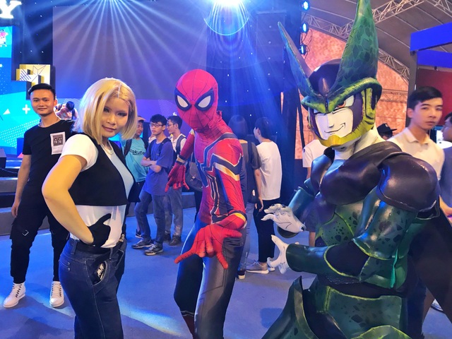 Giới trẻ Hà Thành trải nghiệm công nghệ mới tại Sony Show 2018 - 7 Cosplay, một trong những văn hóa không thể thiếu tại các kỳ triển lãm của Sony.