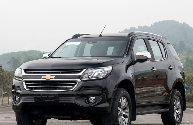 Mẫu SUV 7 chỗ ngồi Chevrolet Traiblazer cũng được giảm giá mạnh.
