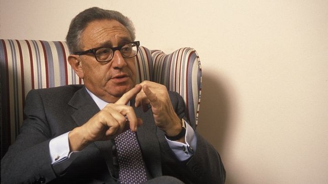 Những giải Nobel Hòa bình gây tranh cãi nhất lịch sử - 2 Cựu Ngoại trưởng Mỹ Henry Kissinger (Ảnh: Getty)