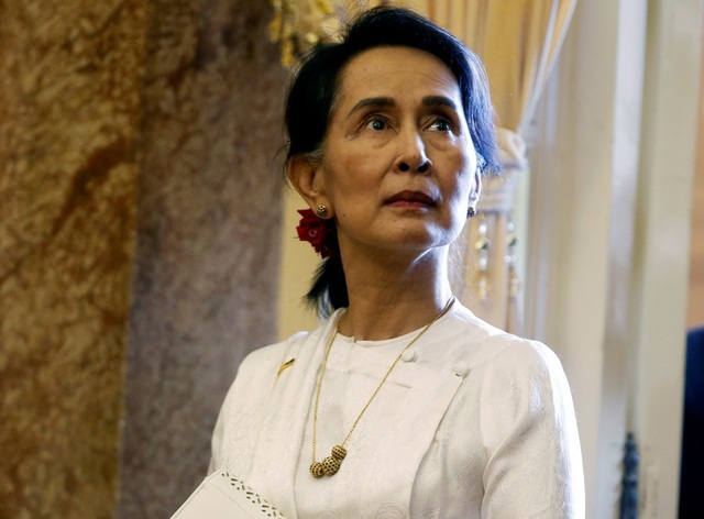Những giải Nobel Hòa bình gây tranh cãi nhất lịch sử - 5 Bà Aung San Suu Kyi (Ảnh: Reuters)