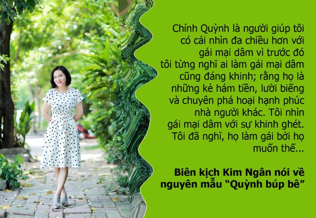 Bí mật của những nhân vật nguyên mẫu trong “Quỳnh búp bê” - 4 Biên kịch Kim Ngân tiết lộ chuyện đời của các nguyên mẫu trong “Quỳnh búp bê”