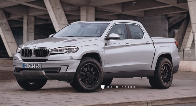 Vì sao BMW không làm xe bán tải? - 1
Hỉnh ảnh đồ họa xe bán tải BMW do họa sĩ Rain Prisk thực hiện